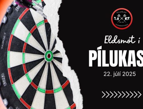 Eldsmót í pílukasti